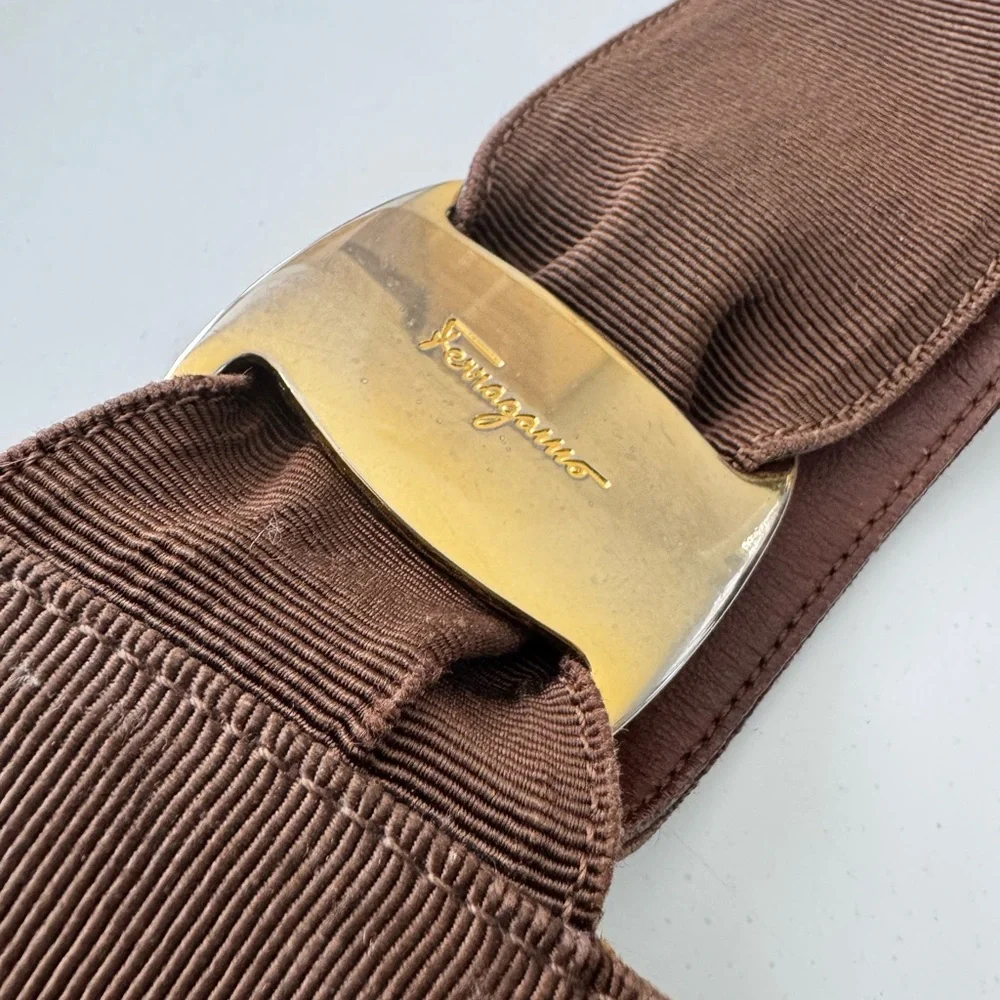 Ferragamo Brown Shoulder Bag - Picture 2 of 13